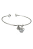 fashion crown crystal bracelet earrings set