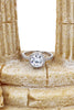 fashion wild silver crystal set