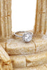 fashion wild silver crystal set