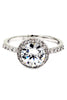fashion wild silver crystal set