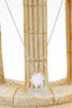 fashion snowflake silver necklace set