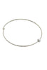 fashion circle wheel crystal necklace