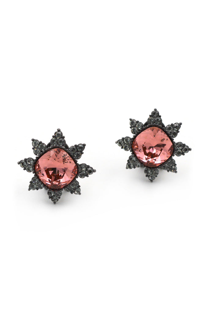 Shining crystal earrings