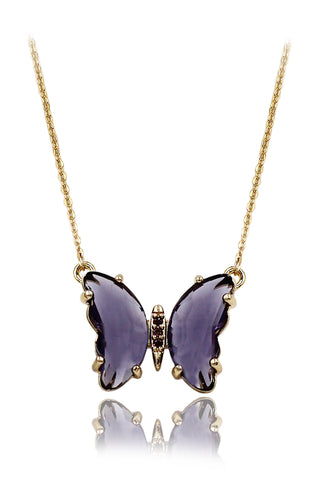 mini angel clavicle necklace