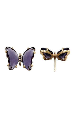 elegant gold pearl crystal earrings