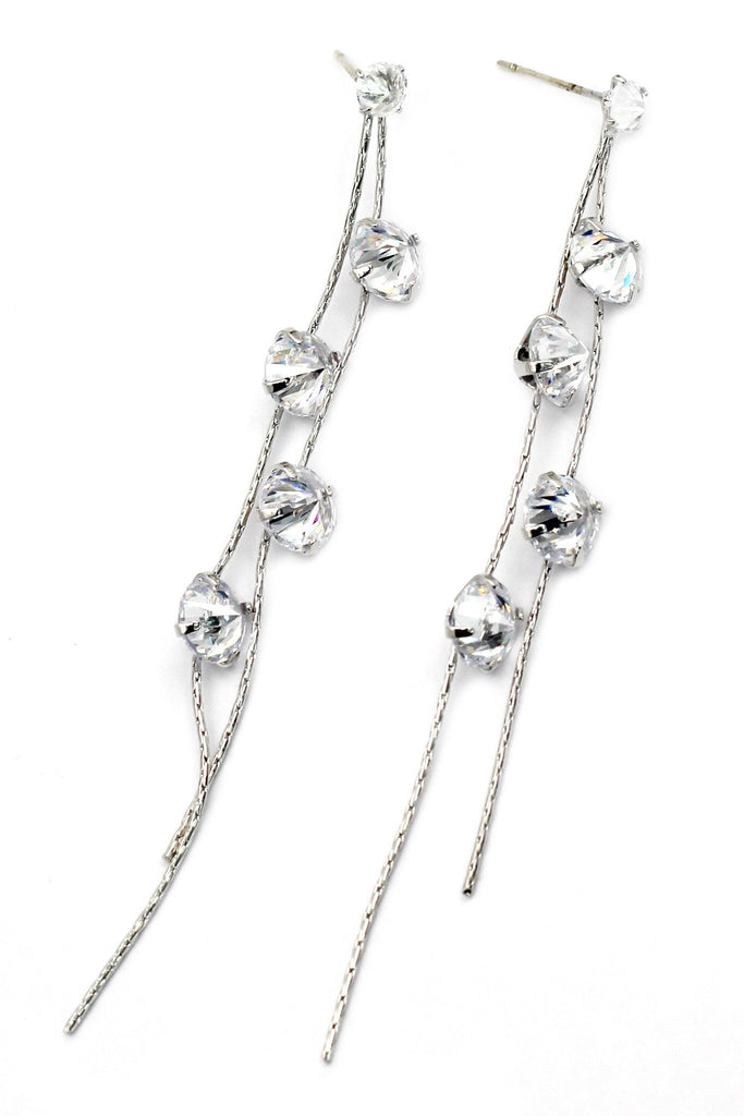 fashion wild crystal earrings