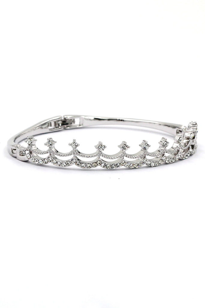 fashion small crystal crown bracelet