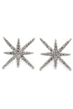 fashion polaris small crystal earrings