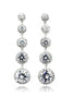 noble crystal earrings necklace set