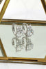 noble oval crystal silver earrings