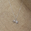 Fashion starfish pearl earrings necklace set