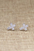 silver cross pearl double chain set