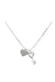 exquisite and simple love crystal necklace