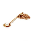 shell pearl pendant necklace