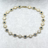elegant crystal necklace