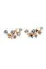 mini butterflies crystal earrings