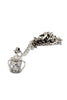 fashion crystal crown necklace bracelet set