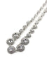 noble silver crystal necklace