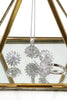 Shining crystal sun flower necklace earrings ring set