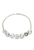 prism crystal earring necklace set