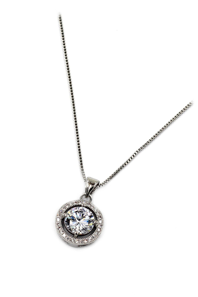 fashion shiny crystal necklace
