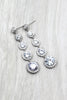 noble crystal earrings necklace set