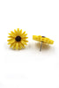 sun flower daisy earrings