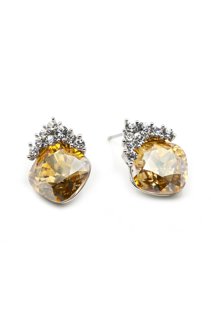 lovely cute crystal earrings
