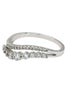 fashion vitality silver crystal ring