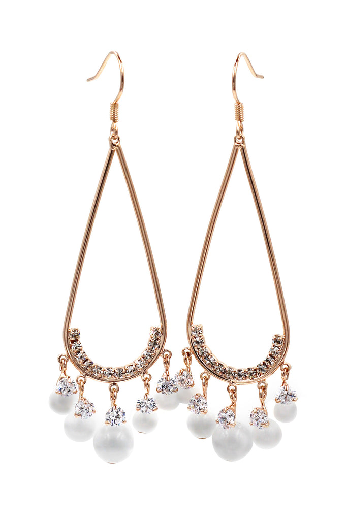 pendant beads earrings