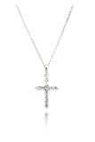 wild cross crystal necklace