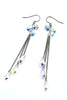 water droplets fringed fashion earrings