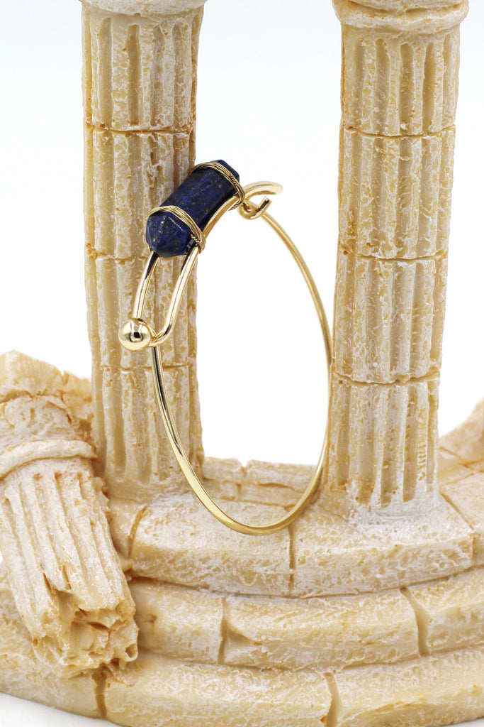 fashion prism golden bracelet earrings set