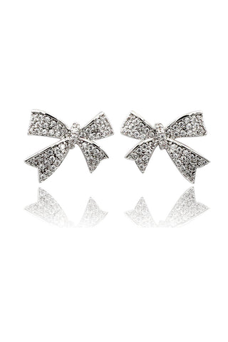 Big Diamond Flowers Earrings