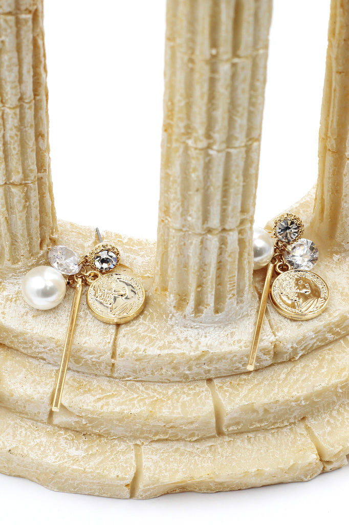personalized gold earrings