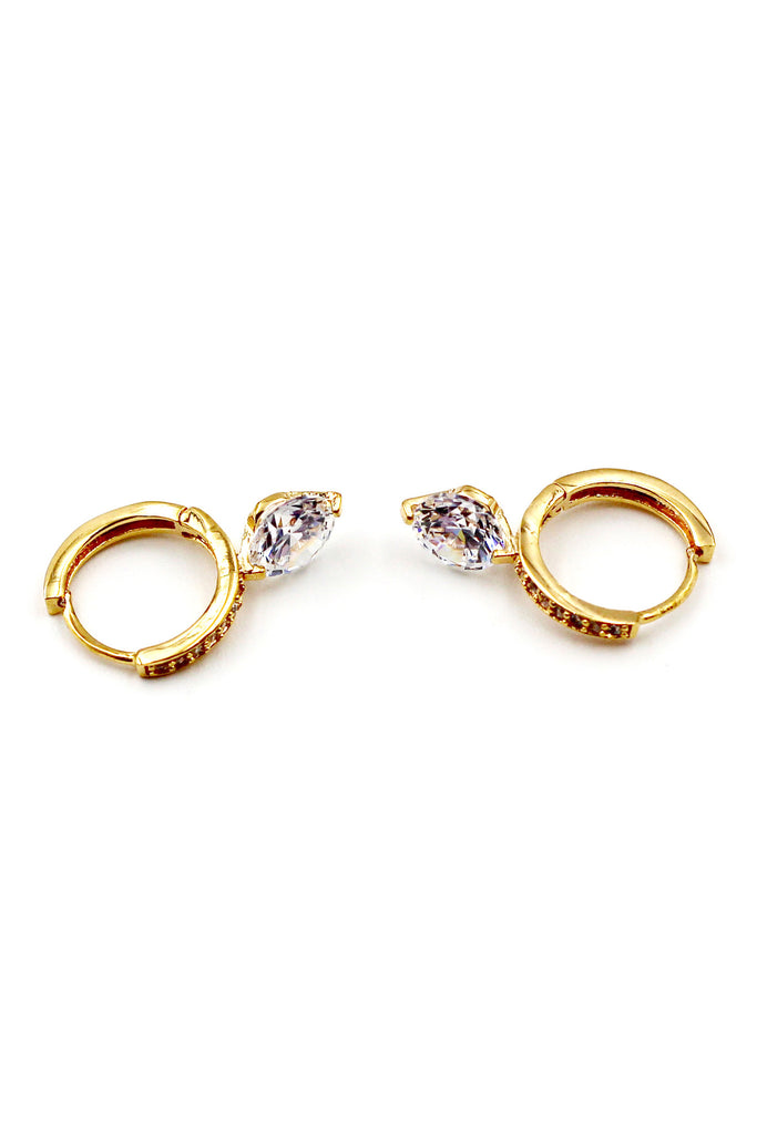 Lovely little rings Crystal Earrings