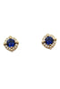 noble gold earrings necklace crystal set