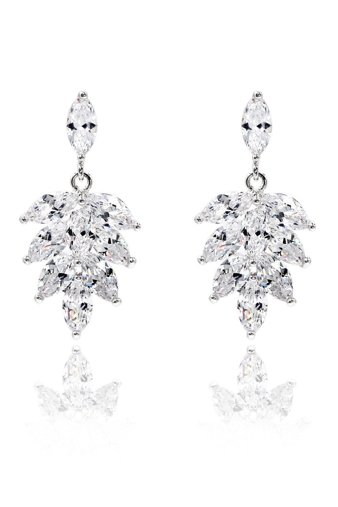 elegant temperament crystal earrings