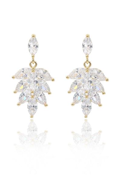 elegant temperament crystal earrings