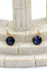 elegant full crystal necklace earrings set