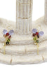 lovely butterfly pendant bead earrings
