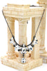 luxury pendant white crystal necklace