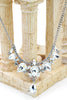 luxury pendant white crystal necklace