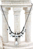 luxury pendant white crystal necklace