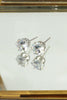 shining crystal earrings ring set