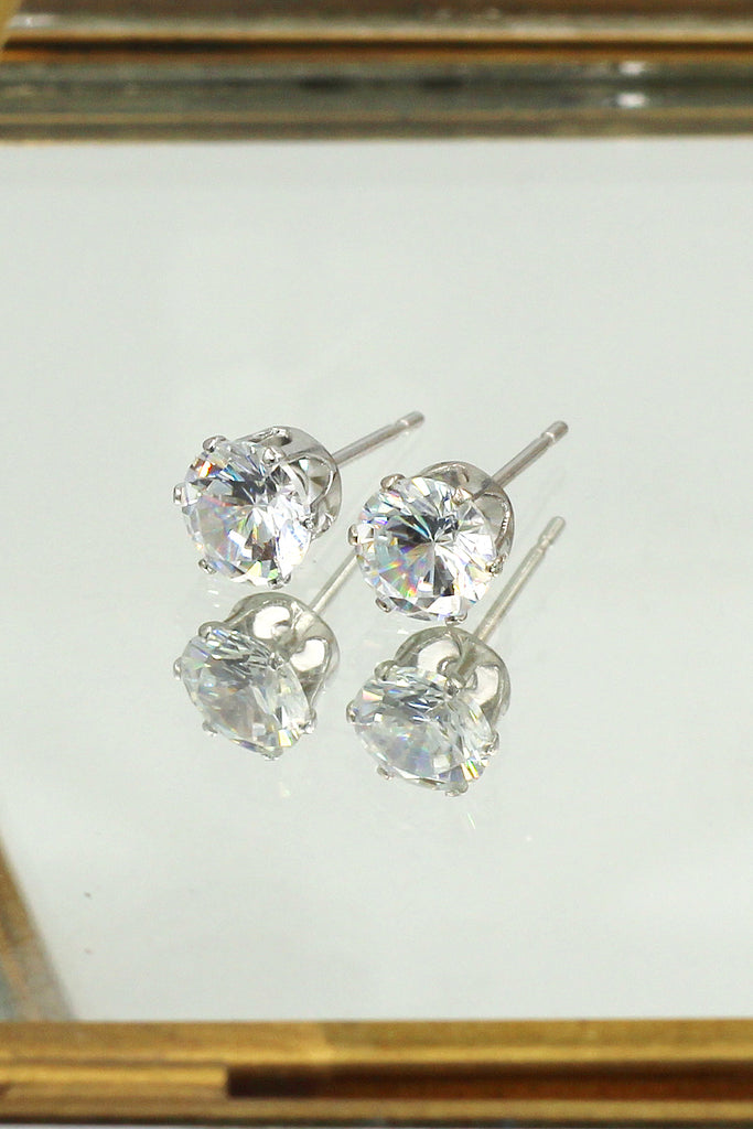 wild mini crystal earrings