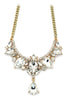 luxury pendant white crystal necklace