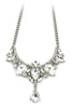 luxury pendant white crystal necklace