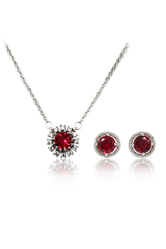 Stone Appeal Multi Deep Red Stone String Necklace – Curio Cottage