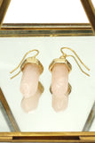 fashion pink crystal set